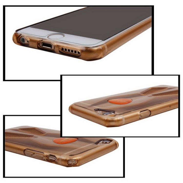 Racing Car Style Transparent TPU Case for iPhone 6 & 6S