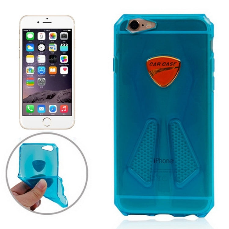 Racing Car Style Transparent TPU Case for iPhone 6 & 6S