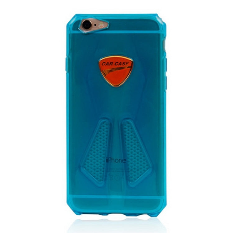 Racing Car Style Transparent TPU Case for iPhone 6 & 6S