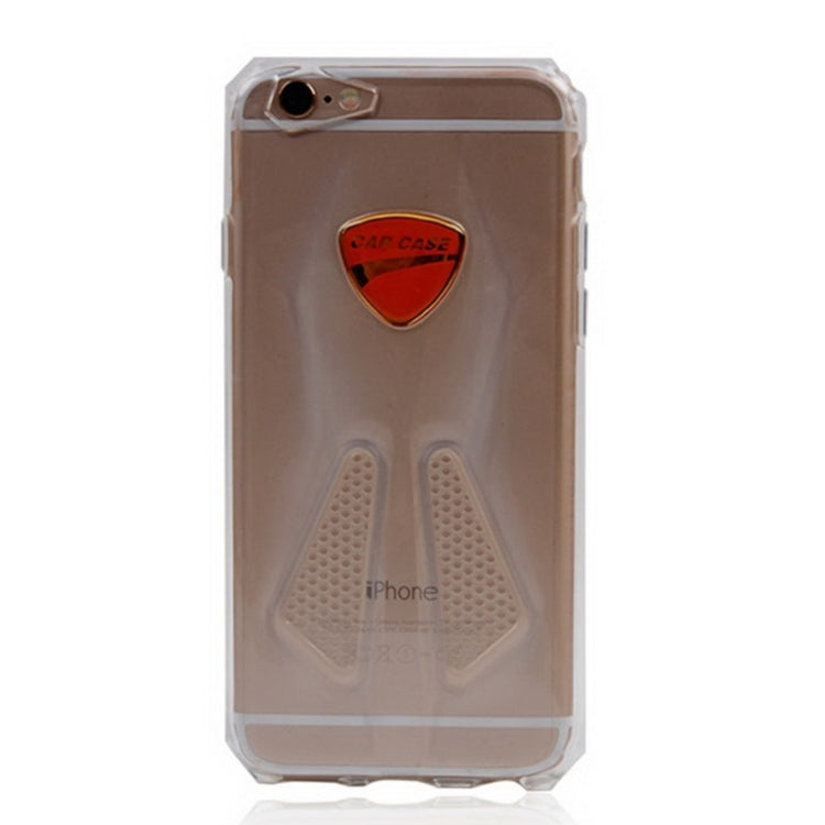 Racing Car Style Transparent TPU Case for iPhone 6 & 6S