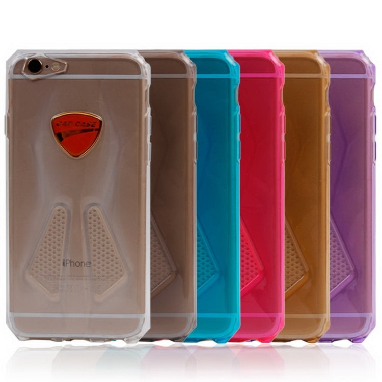 Racing Car Style Transparent TPU Case for iPhone 6 & 6S