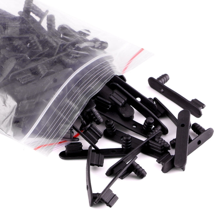 100 PCS 3.5mm Headphone Jack and Charger USB Port Anti Dust Plug for iPhone 6 & 6s
