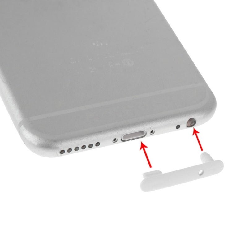 100 PCS 3.5mm Headphone Jack and Charger USB Port Anti Dust Plug for iPhone 6 & 6s