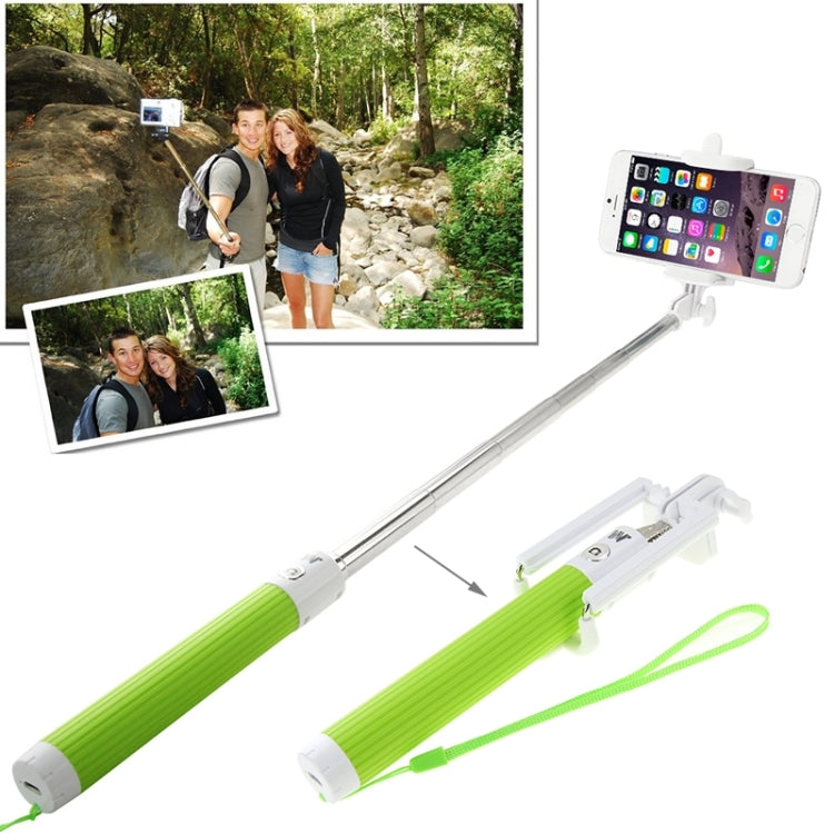 Portable Bluetooth Selfie Stick Monopod Extendable Handheld Holder, Max Length: 80cm