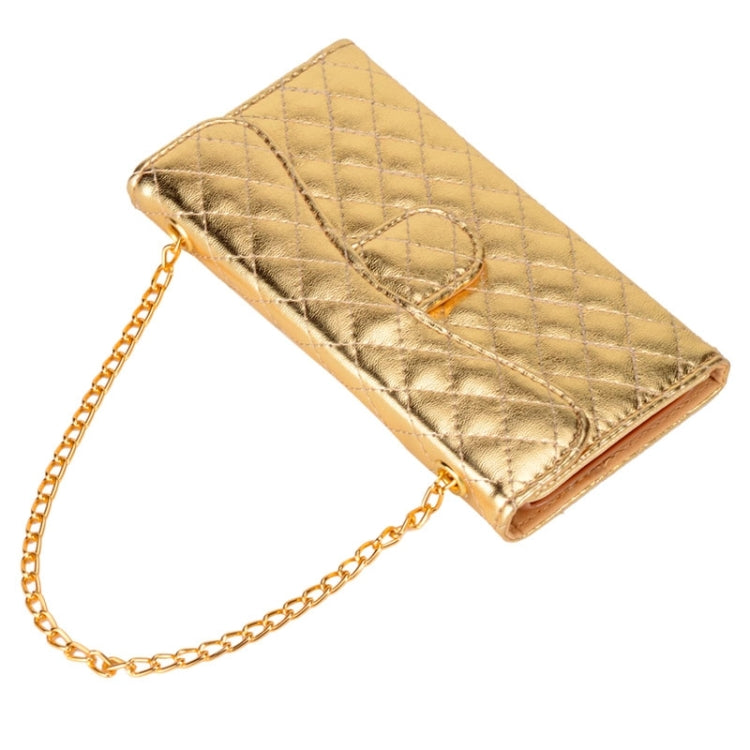 Plaid Texture Shiny Sheepskin Flip Leather Case with Card Slots & Wallet & Holder & Lanyards for iPhone 6 & 6S