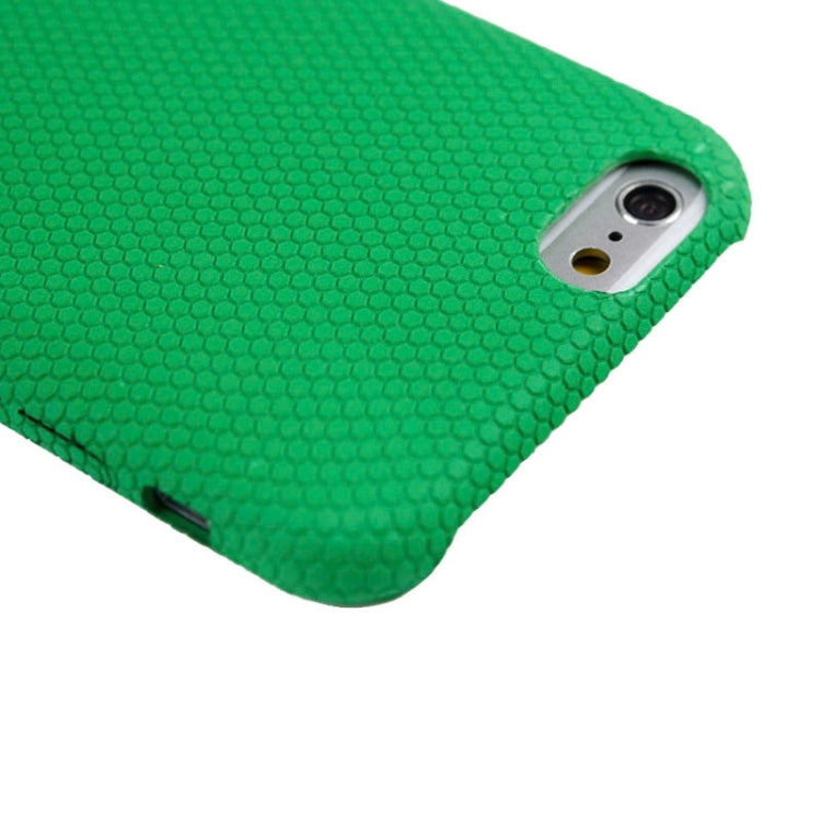Football Texture Durable Soft TPU Imitation Leather Case for iPhone 6 & 6S(Green)