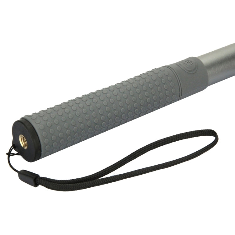 Anti-skid Aluminium Alloy 3.5mm Audio Cable Take Pole Self-timer Controller for iPhone 6 & 6S & 5 / Galaxy S3 / S4 / S5 / NOTE, Max Length: 85cm