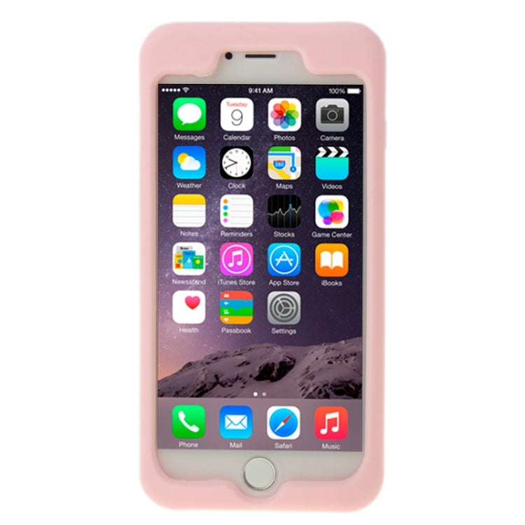 3D Lipstick Pattern Silicone Protective Case for iPhone 6