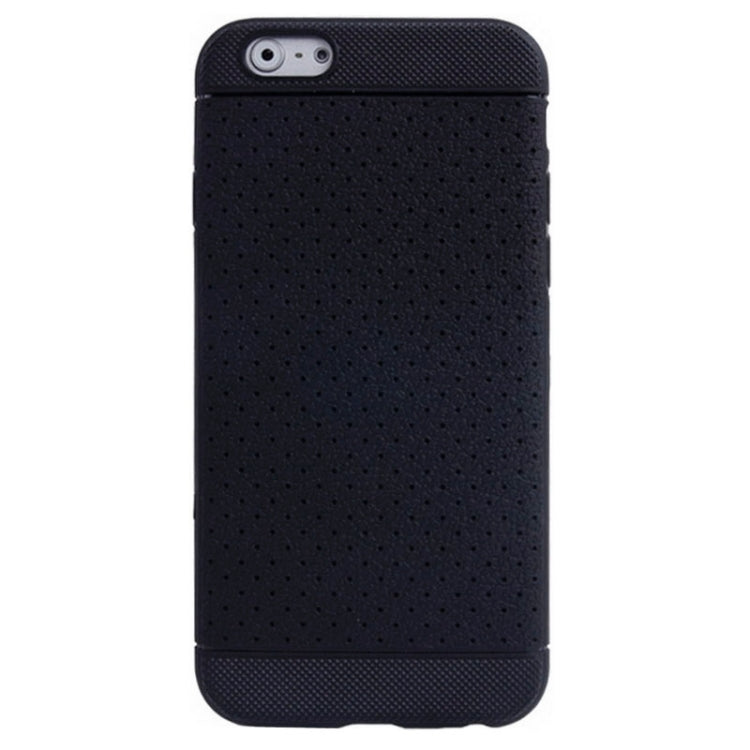 Litchi Texture with Holes Anti-slip TPU Protective Case for iPhone 6 & 6S