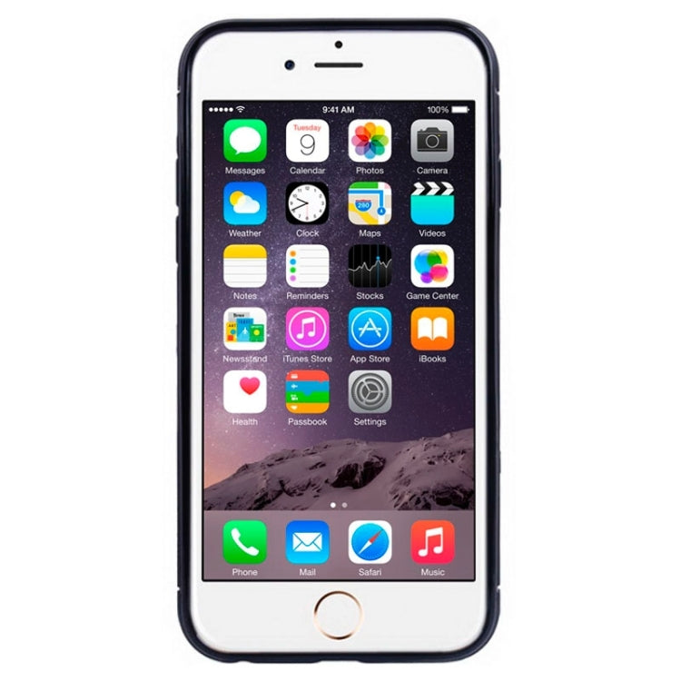 Litchi Texture with Holes Anti-slip TPU Protective Case for iPhone 6 & 6S