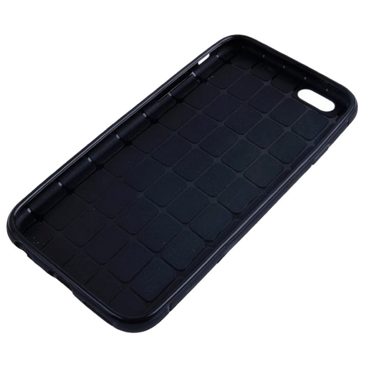 Litchi Texture with Holes Anti-slip TPU Protective Case for iPhone 6 & 6S