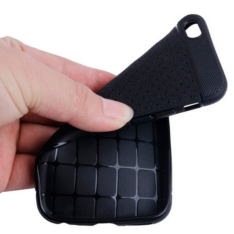Litchi Texture with Holes Anti-slip TPU Protective Case for iPhone 6 & 6S