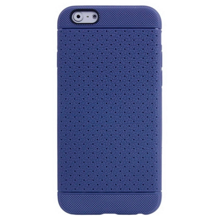Litchi Texture with Holes Anti-slip TPU Protective Case for iPhone 6 & 6S