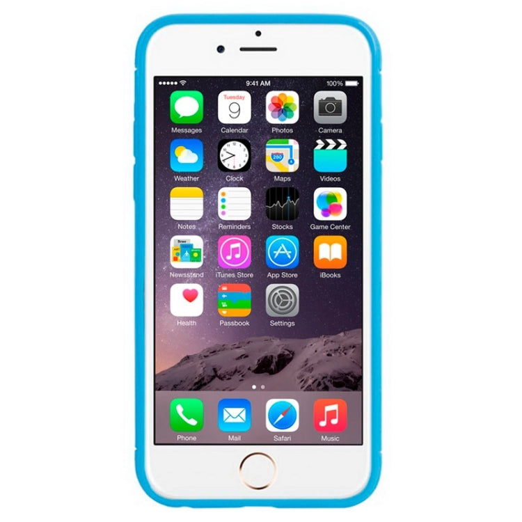 Litchi Texture with Holes Anti-slip TPU Protective Case for iPhone 6 & 6S