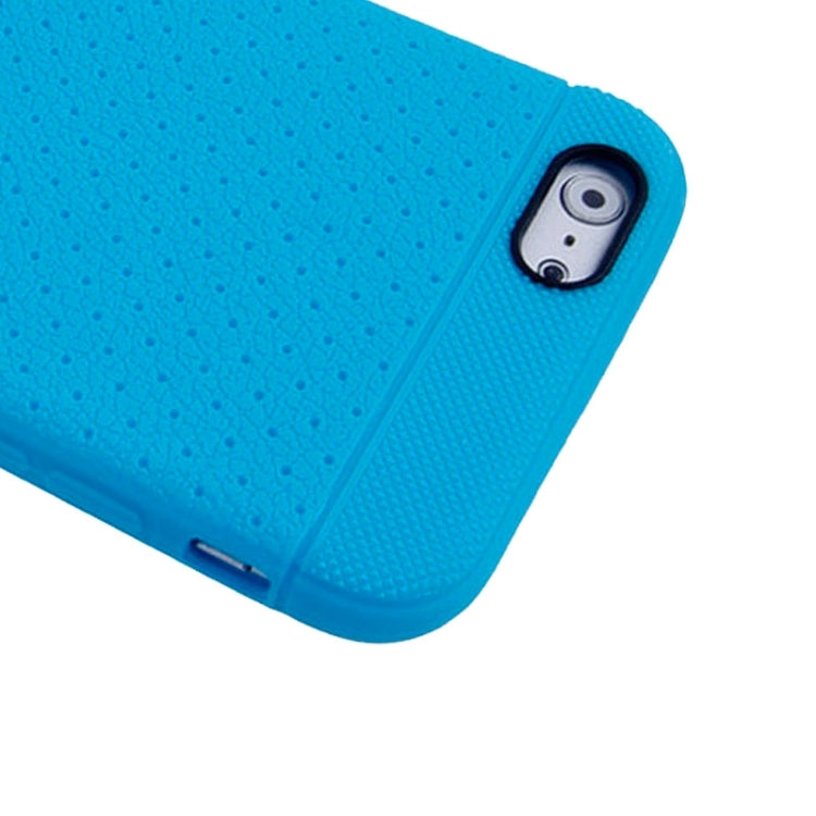 Litchi Texture with Holes Anti-slip TPU Protective Case for iPhone 6 & 6S