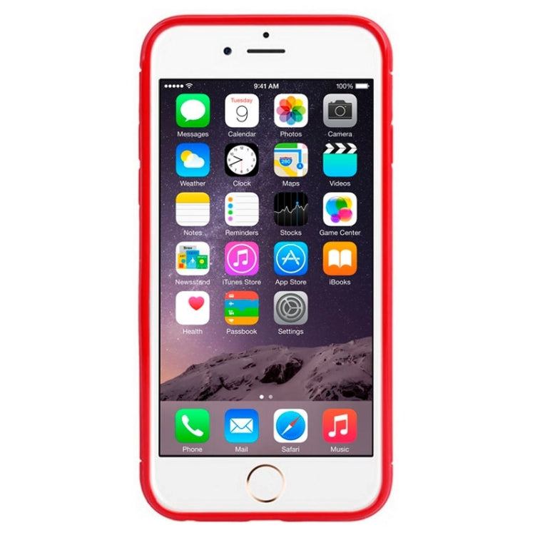 Litchi Texture with Holes Anti-slip TPU Protective Case for iPhone 6 & 6S