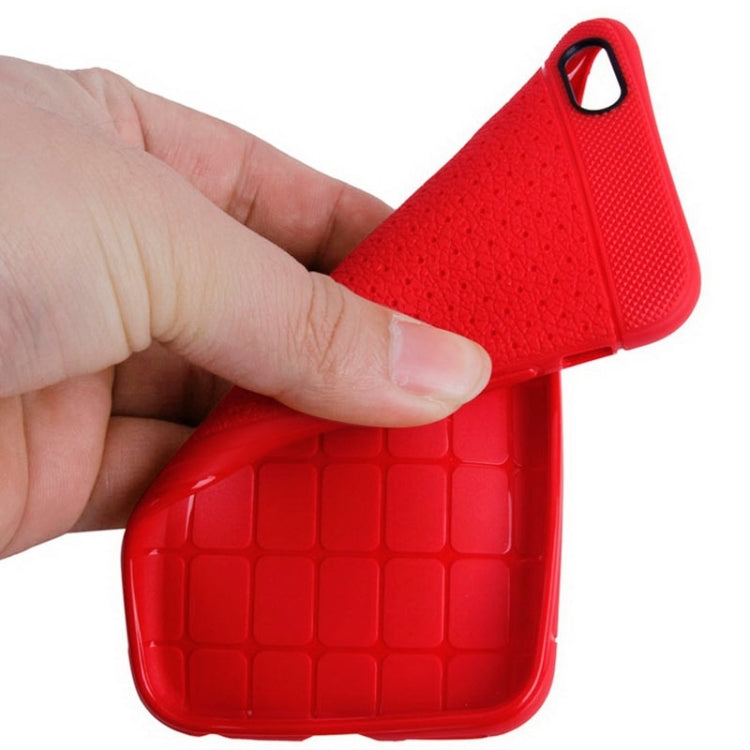 Litchi Texture with Holes Anti-slip TPU Protective Case for iPhone 6 & 6S