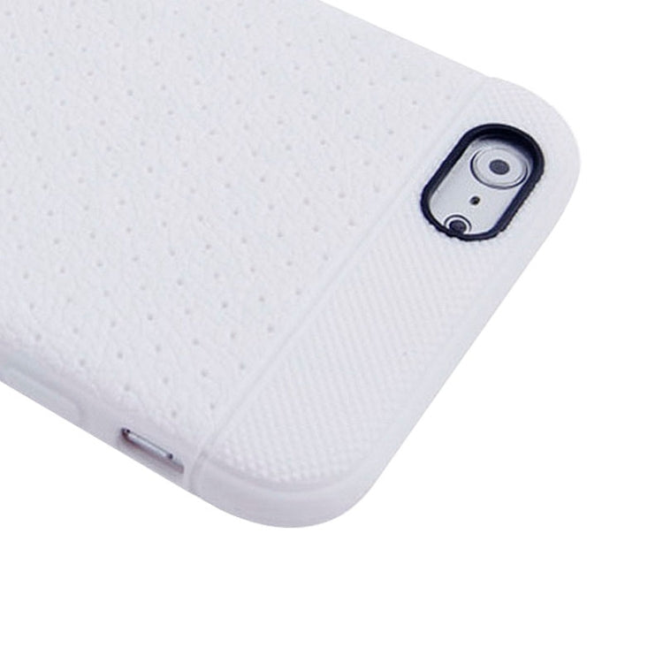 Litchi Texture with Holes Anti-slip TPU Protective Case for iPhone 6 & 6S
