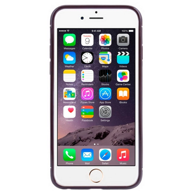 Litchi Texture with Holes Anti-slip TPU Protective Case for iPhone 6 & 6S