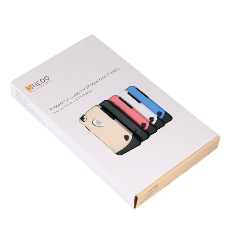 SLiCOO Cobblestone PC + TPU Combination Case for iPhone 6