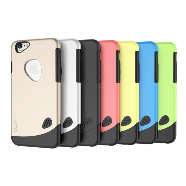 SLiCOO Cobblestone PC + TPU Combination Case for iPhone 6