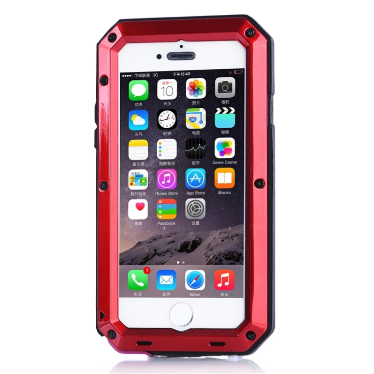 Life WaterProof Dustproof Shockproof Metal Armour Protective Case for iPhone 6 & 6s