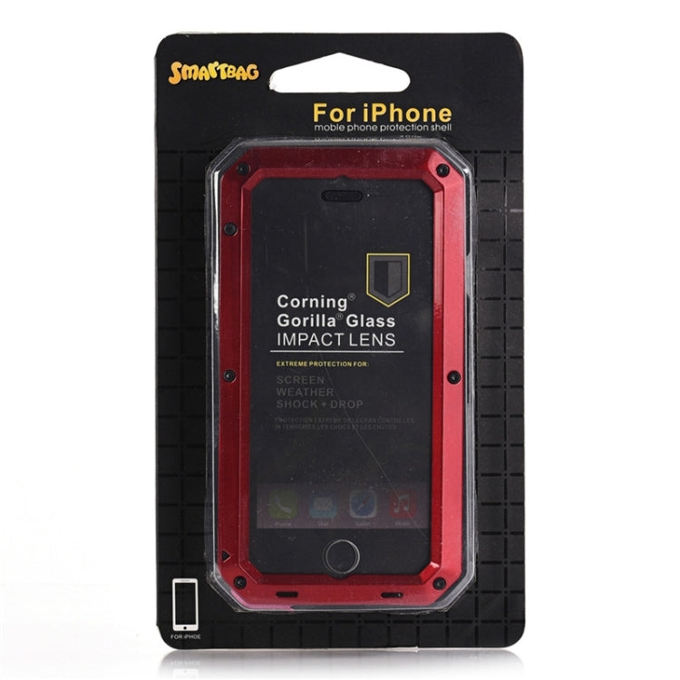 Life WaterProof Dustproof Shockproof Metal Armour Protective Case for iPhone 6 & 6s