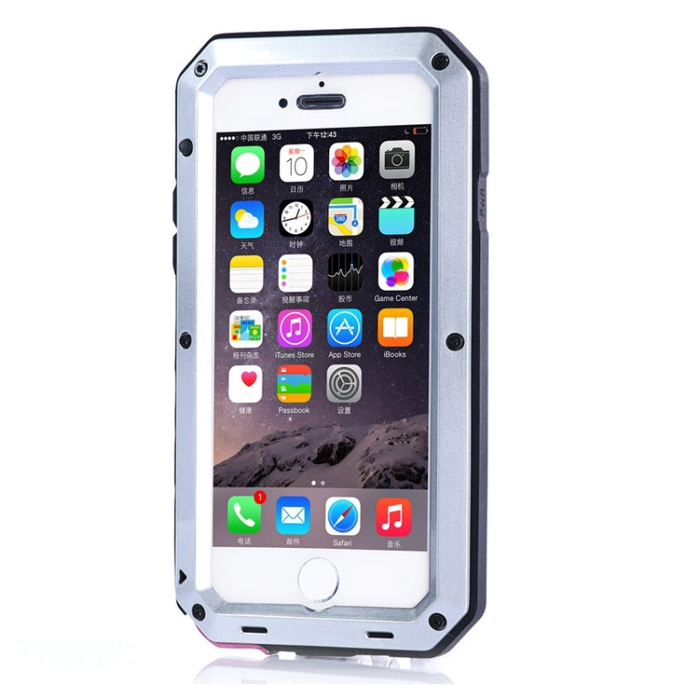 Life WaterProof Dustproof Shockproof Metal Armour Protective Case for iPhone 6 & 6s