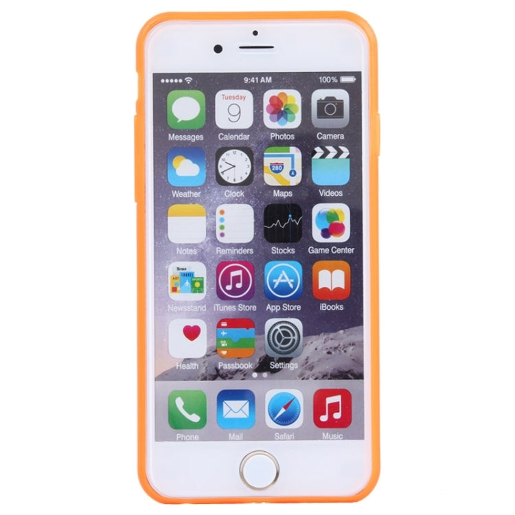 Luminous Frame Transparent Back Shell Plastic Case for iPhone 6 & 6S