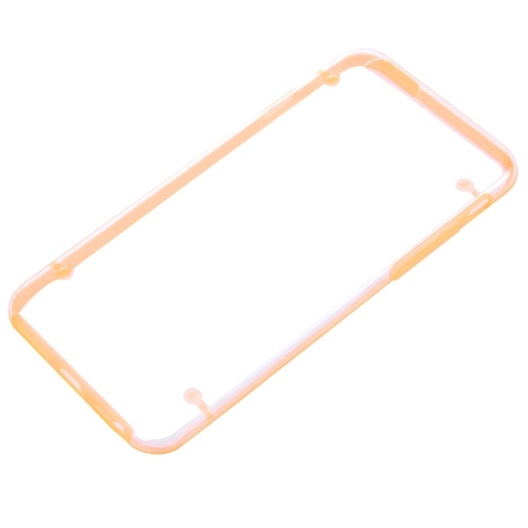 Luminous Frame Transparent Back Shell Plastic Case for iPhone 6 & 6S