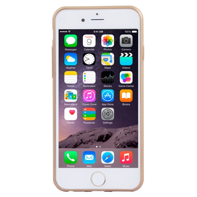 Luminous Frame Transparent Back Shell Plastic Case for iPhone 6 & 6S