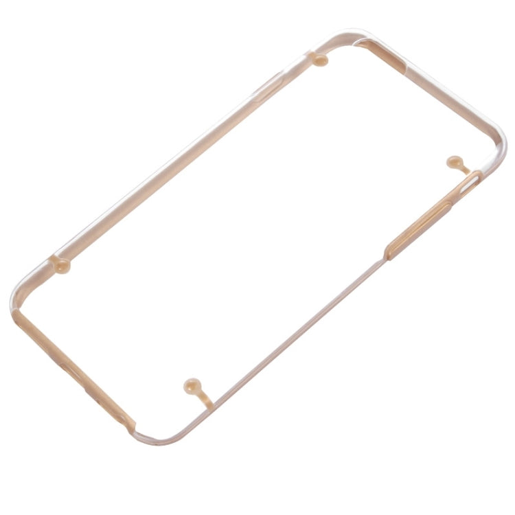 Luminous Frame Transparent Back Shell Plastic Case for iPhone 6 & 6S