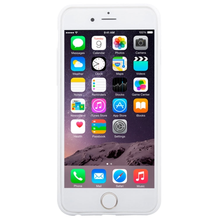 Luminous Frame Transparent Back Shell Plastic Case for iPhone 6 & 6S
