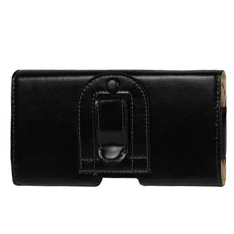 Crazy Horse Texture Horizontal Style Leather Waist Bag for iPhone 6 & 6S & 5 & 5S / Galaxy S5 & S4 & S3