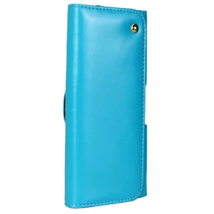 Crazy Horse Texture Horizontal Style Leather Waist Bag for iPhone 6 & 6S & 5 & 5S / Galaxy S5 & S4 & S3