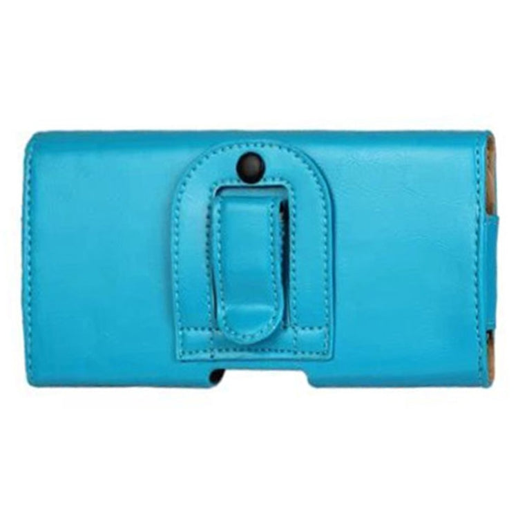Crazy Horse Texture Horizontal Style Leather Waist Bag for iPhone 6 & 6S & 5 & 5S / Galaxy S5 & S4 & S3