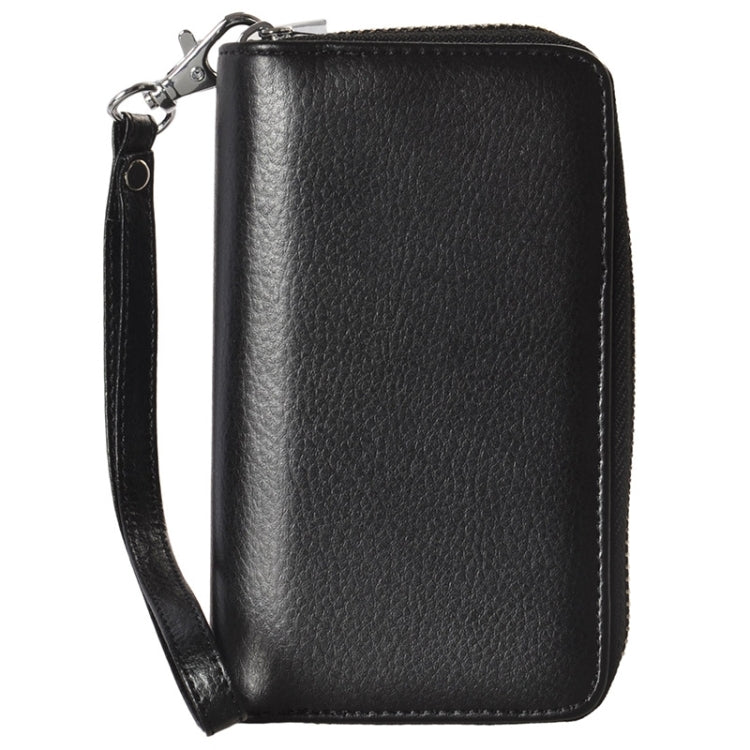2 in 1 Separable Zipper Wallet Leather Case with Lanyard for iPhone 6