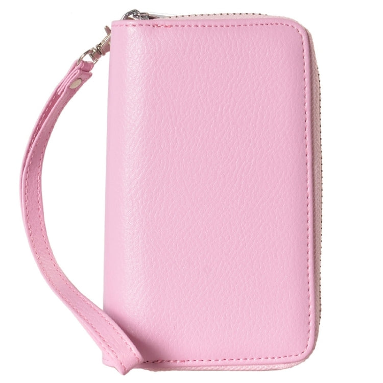 2 in 1 Separable Zipper Wallet Leather Case with Lanyard for iPhone 6