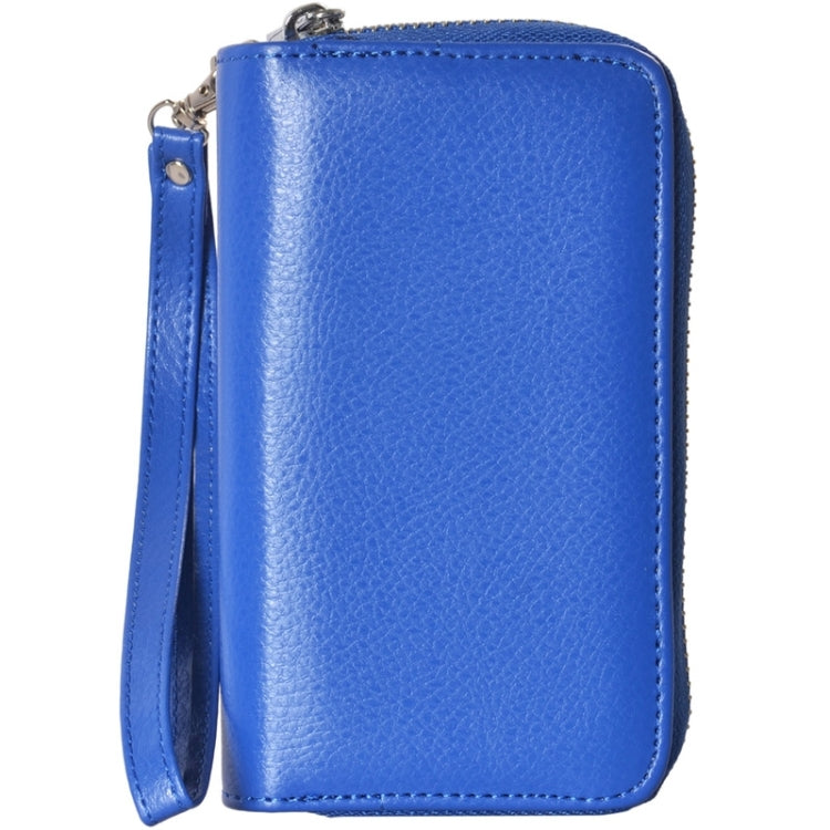 2 in 1 Separable Zipper Wallet Leather Case with Lanyard for iPhone 6