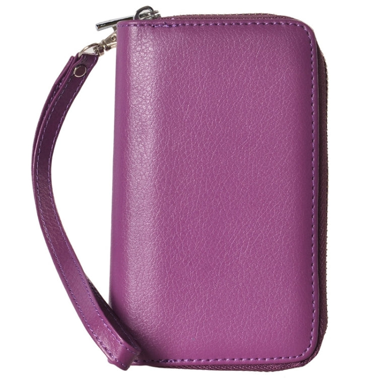2 in 1 Separable Zipper Wallet Leather Case with Lanyard for iPhone 6