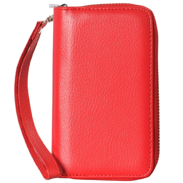 2 in 1 Separable Zipper Wallet Leather Case with Lanyard for iPhone 6