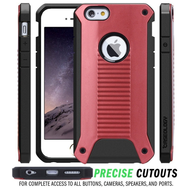 Caseology Shockproof Rugged Armor Removable Plastic Back Cover & TPU Case for iPhone 6