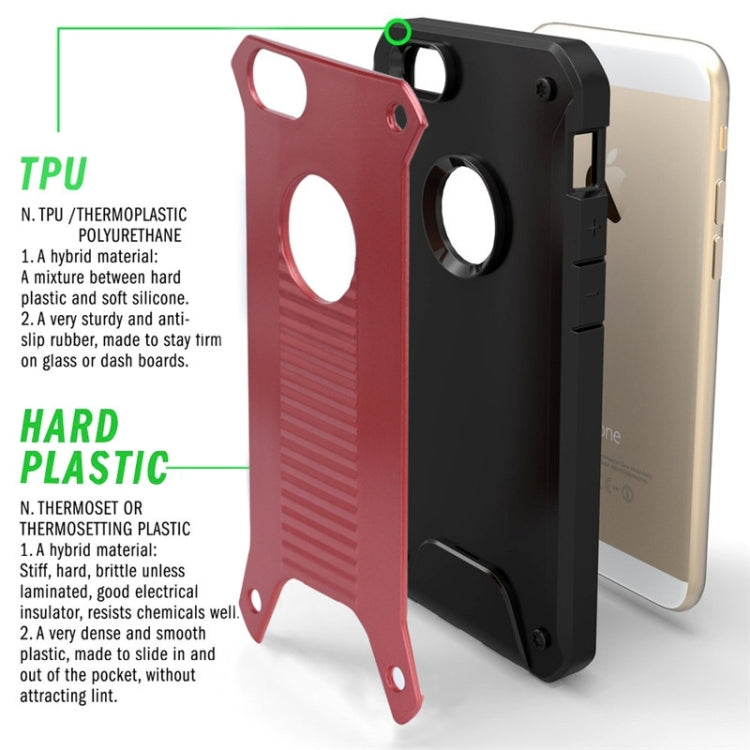 Caseology Shockproof Rugged Armor Removable Plastic Back Cover & TPU Case for iPhone 6
