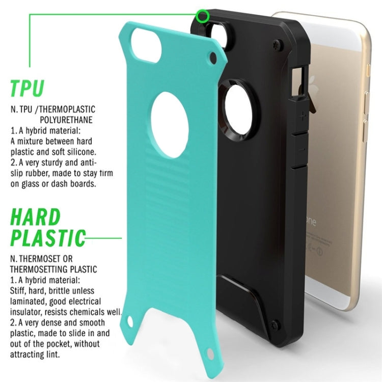 Caseology Shockproof Rugged Armor Removable Plastic Back Cover & TPU Case for iPhone 6