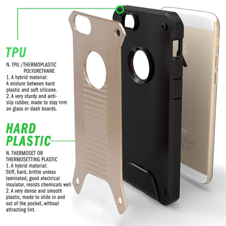 Caseology Shockproof Rugged Armor Removable Plastic Back Cover & TPU Case for iPhone 6