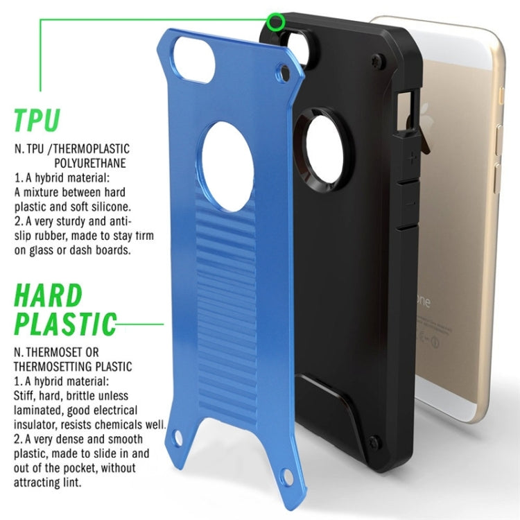 Caseology Shockproof Rugged Armor Removable Plastic Back Cover & TPU Case for iPhone 6