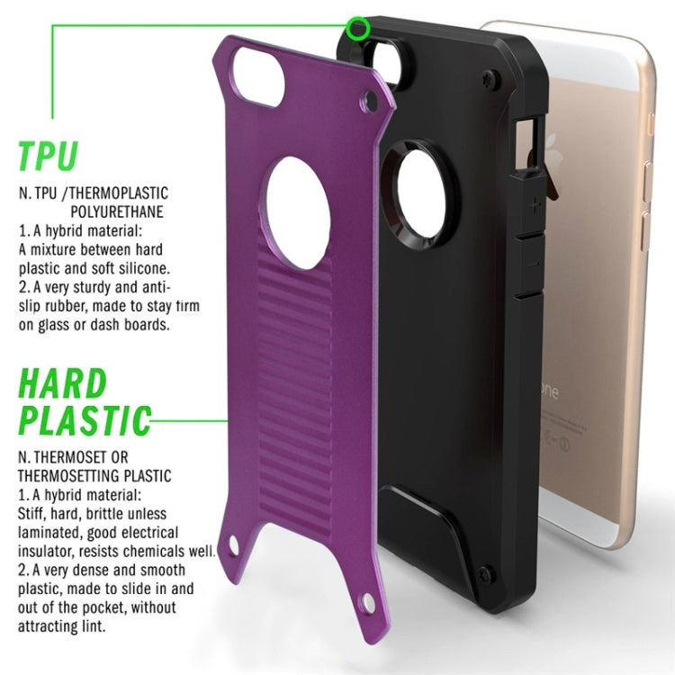Caseology Shockproof Rugged Armor Removable Plastic Back Cover & TPU Case for iPhone 6