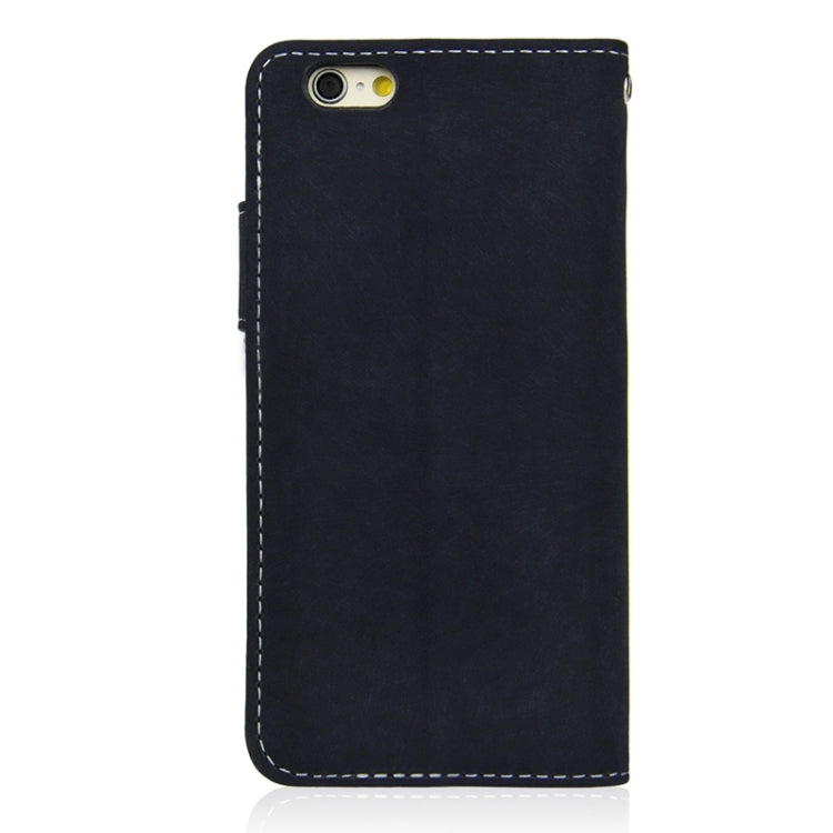 Frosted Horizontal Flip Leather Case with Holder & Card Slots & Wallet for iPhone 6 & 6S