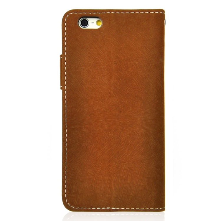 Frosted Horizontal Flip Leather Case with Holder & Card Slots & Wallet for iPhone 6 & 6S