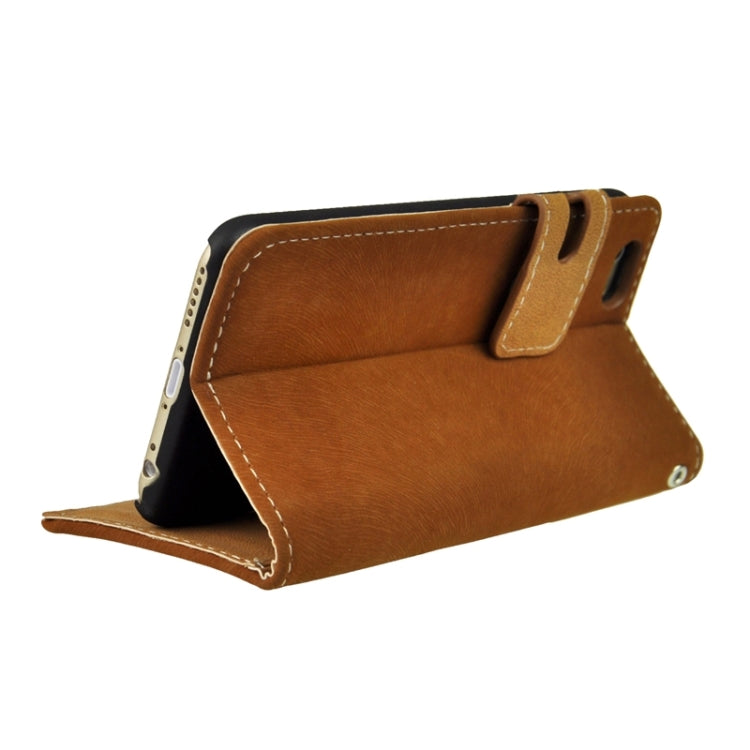 Frosted Horizontal Flip Leather Case with Holder & Card Slots & Wallet for iPhone 6 & 6S